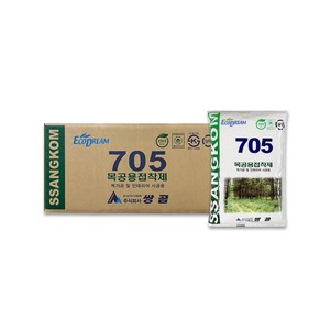 쌍곰 705 목공용 접착제 800g, 20개