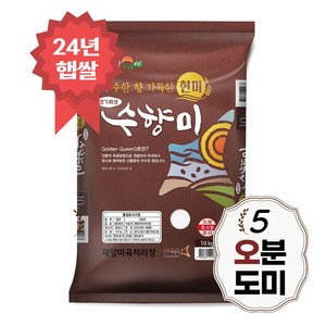 밥선생 수향미 오분도쌀 10kg 골든퀸3호 오분도미 5분도 당일도정, 1개