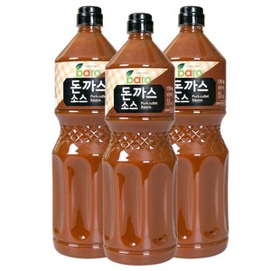 바로소스 돈까스소스 1.95kg 돈가스 맛집 도시락 오므라이스 스테이크 업소용, 3개