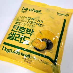 동원홈푸드 단호박 샐러드 1kg, 1개