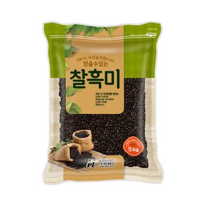 현대농산 국산 찰흑미 5kg, 1개