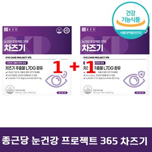 종근당 눈건강 프로젝트 365 차즈기 영양제, 60정, 3개