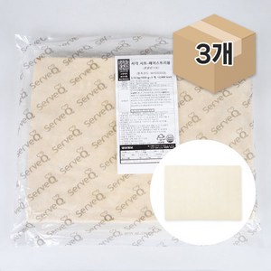 [박스]서브큐 몽블랑 페스트리 사각시트 8mm 3장 3.15kgx3개페이스트리용, 3개, 3.15kg