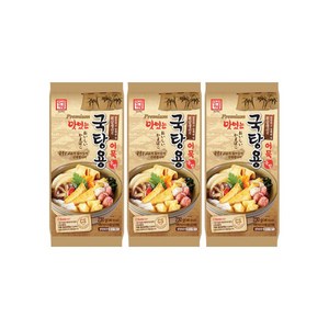 한성기업 프리미엄 맛있는 국탕용 어묵 종합 어묵스프(6g)증정, 230g, 3개