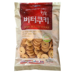 신흥제과 행복 버터 쿠키, 1kg, 2개