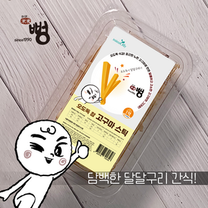 미미뻥 오도독 참 고구마스틱, 100g, 1개