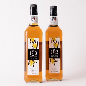 [트렌드커피] 1883 바닐라 시럽 1000ml 2개, 1L