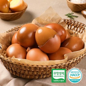 [파손보상][HACCP 인증] 무항생제 맥반석 구운계란 대란 30구/60구/90구, 60개, 35g