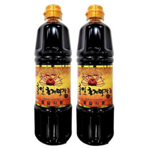 홍일점 홍게맛장소스골드 간장, 900ml, 2개