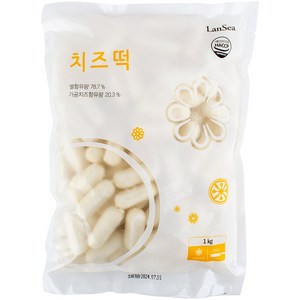 치즈떡 1kg 쌀떡 떡볶이 소떡소떡 부대찌개 재료, 1개