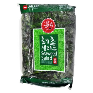 푸드마을 냉동 국내산 해초 샐러드 2kg 미역 다시마, 1개