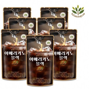 발란스그로우 아메리카노 블랙, 230ml, 50개