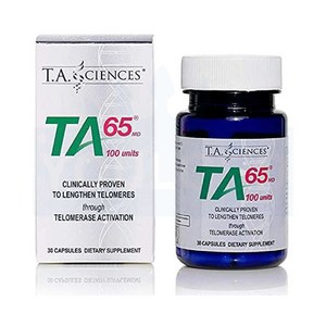 TA Sciences 텔로미어 텔로머라제 TA65 30캡슐 유로드, 30정, 1개