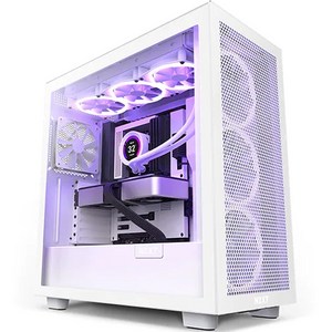 [NZXT] H7 Flow [미들타워] [매트 화이트]