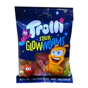 트롤리 사우어 글로웜즈 100g, 1개