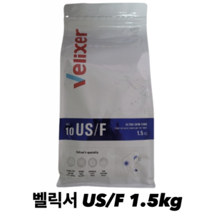 벨릭서 독 no10 US/F 1.5kg 강아지 가수분해 식이알러지 처방사료 [정품], 1개, 피부/피모