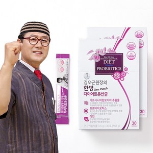 김오곤 원장의 한방 다이어트 유산균, 105g, 2개