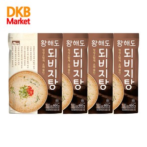 고향식품 옛맛 황해도 되비지탕, 600g, 4개