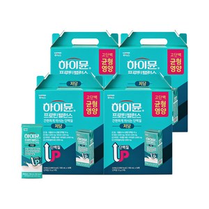 하이뮨 프로틴 밸런스 음료 저당, 190ml, 64개