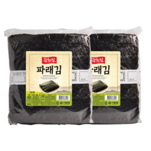 광천김 파래 생김 100p, 150g, 2개