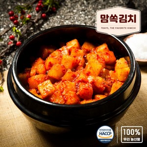 맘쏙김치 경상도 국밥집 깍두기, 1개, 2kg