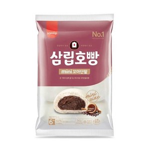 (냉동)[삼립]호빵 미니꼬마(단팥)6개입x6개, 240g, 3개