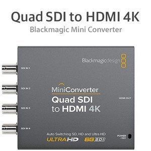 Blackmagic Mini Convete Quad SDI to HDMI 4K