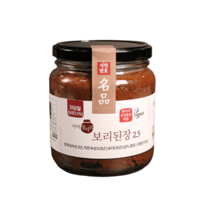 마야항아리 보리된장 2.5 재래식 집된장, 1개, 650g