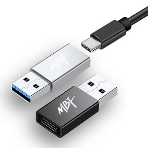 엠비에프 USB C to USB A 젠더 [실버] MBF-UCF-UAM S, 상세내용표시