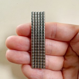 D3*3T 네오디움 원형자석 ND 지름 3mm x 두께 3mm [니즈], 100개