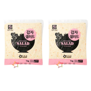 아워홈 감자샐러드 1kg x2개, 2개