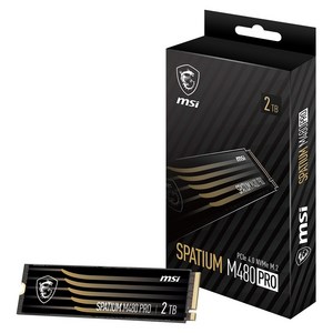 MSI SPATIUM M480 PRO M.2 NVMe (2TB), MSI SPATIUM M480 PRO (2TB), 2TB