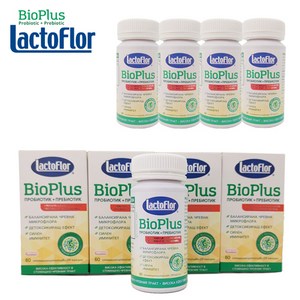 락토플로어 불가리아 천연 면역력 유산균 (Ractoflo BioPlus) 60X4통 세트 (4개월분), 60정, 4개