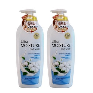 온더바디 울트라 모이스처 바디워시 코튼 플라워향, 785ml, 2개