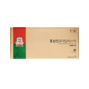 정관장 홍삼진고데일리스틱 (10gx30포) 1박스+쇼핑백, 30회분, 1박스