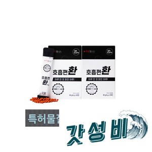 (부아메라 TF343 특허원료) 호흡편환 1+1 (4g x 40포), 2개, 80g