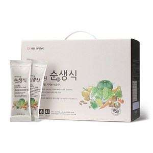 하이리빙 순생식 60포 / 간단한 한끼 식사 체질개선, 40g, 60개