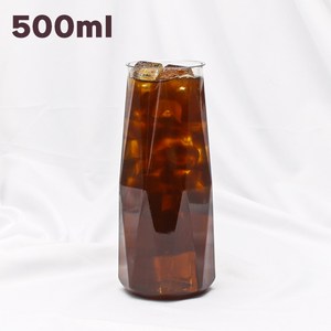 페트캔 500ml 크리스탈 투명 플라스틱 음료배달용 캔시머 공캔 100개