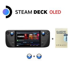 스팀덱 올레드 Steam Deck OLED - 보호필름 + 엄지캡 포함 - 포함, 512GB OLED