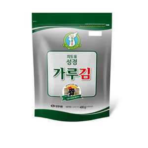 지도표 성경 재래식 가루김 400g, 1개