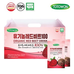 강원식품 유기농레드비트100 80mL 35포, 140개