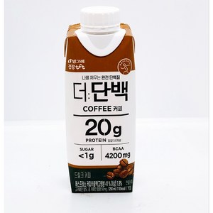 빙그레 더단백 드링크 커피, 250ml, 12개