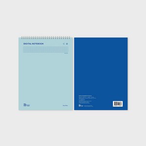 네오스마트펜 디지털 스프링 노트, Dea Blue #NC-P0211A