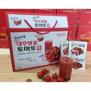 갈아 만든 대추방울토마토즙, 125ml, 50개