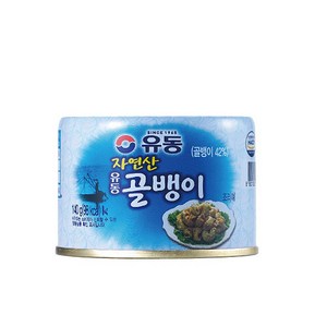 유동 자연산 골뱅이, 140g, 24개