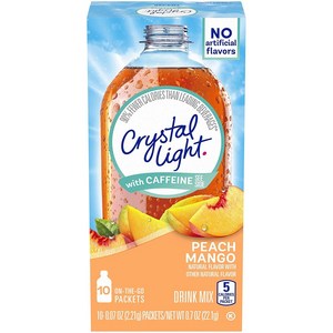 Cystal Light 피치 망고 드링크 믹스 10개입, 2.21g, 1개