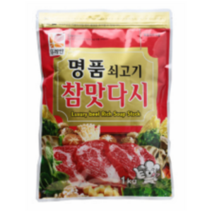 명품 쇠고기 참 맛 다시 뚜레반 1kg, 1개