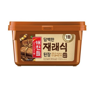 (실온)[해찬들]재래식된장2kg+300g, 2.3kg, 1개