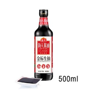 터보마켓 하이텐 금표 생추간장 양조간장 (소) 소이소스 밀봉 500ml, 1개