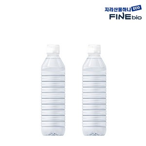 지리산물하나 eco 생수 무라벨, 500ml, 60개